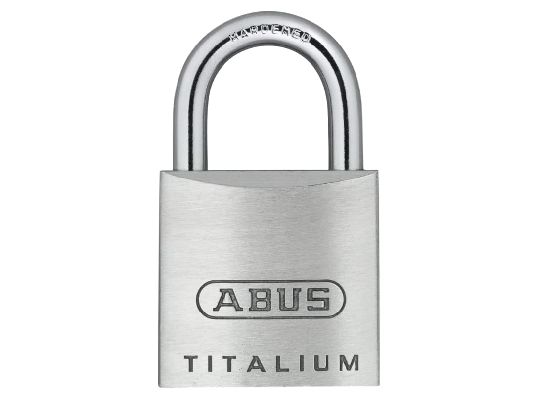 ABUS Mechanical 64TI/25mm TITALIUM™ Padlock Carded 10056362-01