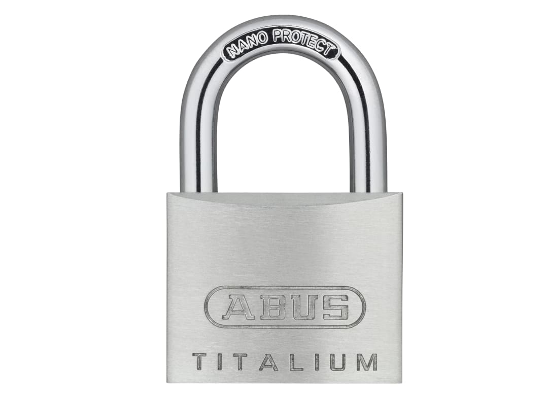 ABUS Mechanical 64TI/35mm TITALIUM™ Padlock Carded 10056364-01