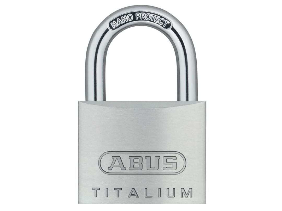 ABUS Mechanical 64TI/40mm TITALIUM™ Padlock Quad Pack 10056381-01