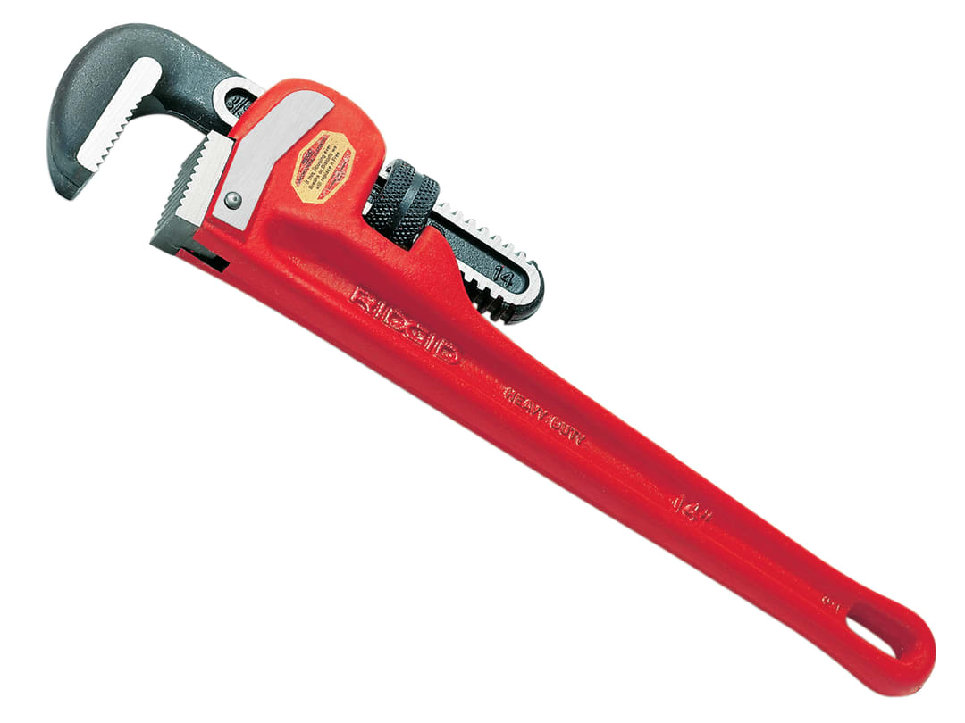Ridgid Heavy-Duty Straight Pipe Wrench 200mm (8in) 31005