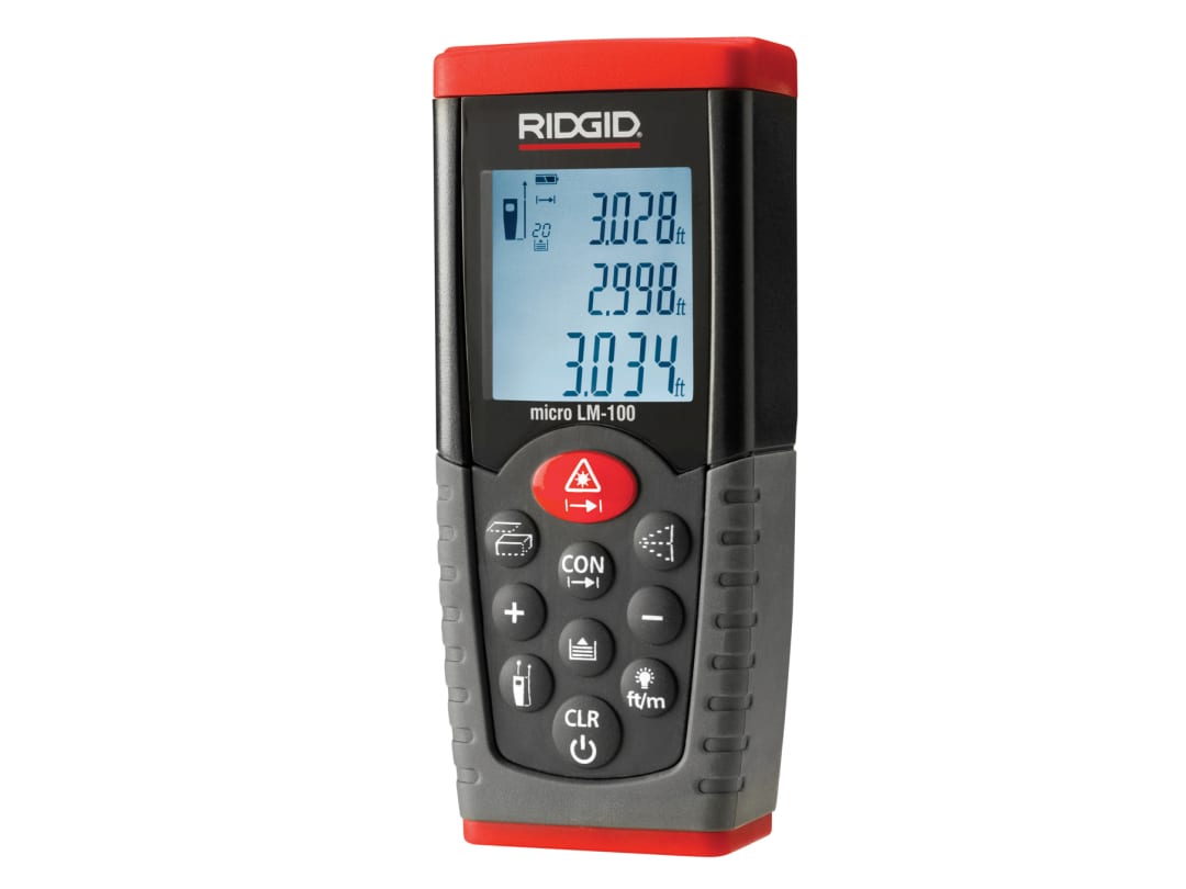 Ridgid 36158 Micro LM-100 Laser Distance Measure 50m 36158