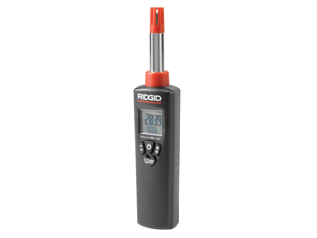 Ridgid HM-100 Micro Humidity & Temperature Meter 37438 37438
