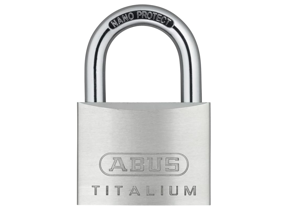 ABUS Mechanical 64TI/60mm TITALIUM™ Padlock Carded 10056383-01