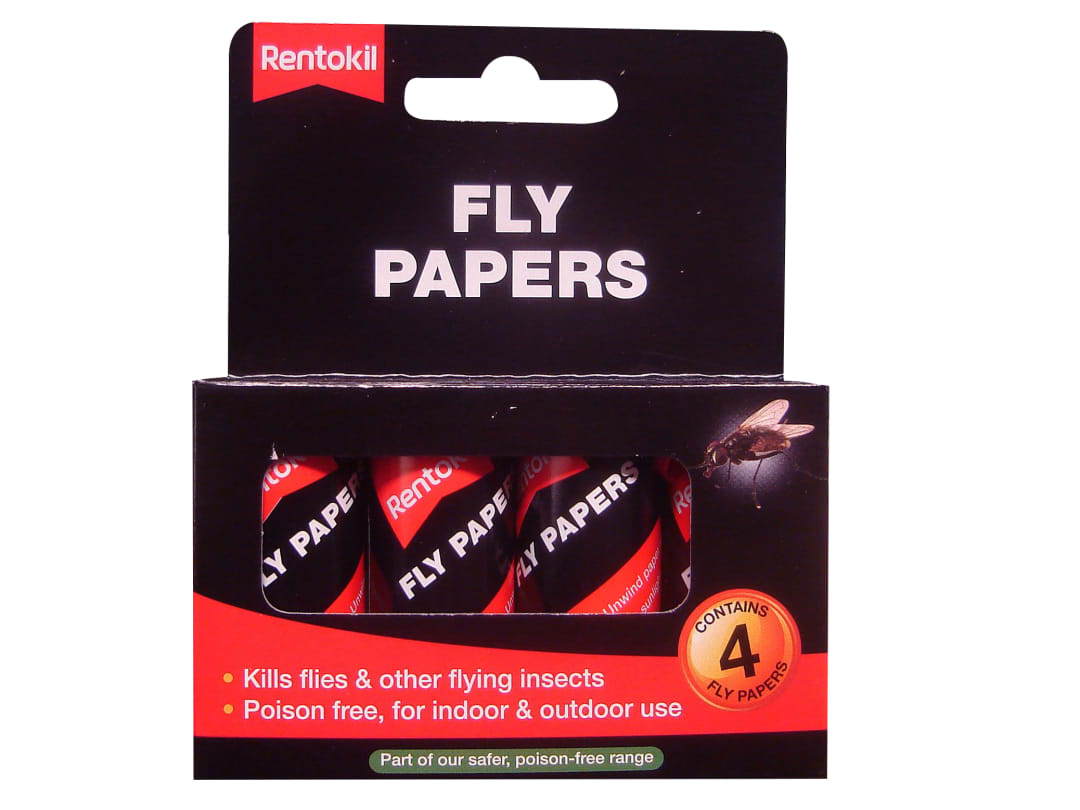 Rentokil Fly Papers x 4 FF40A FF40A