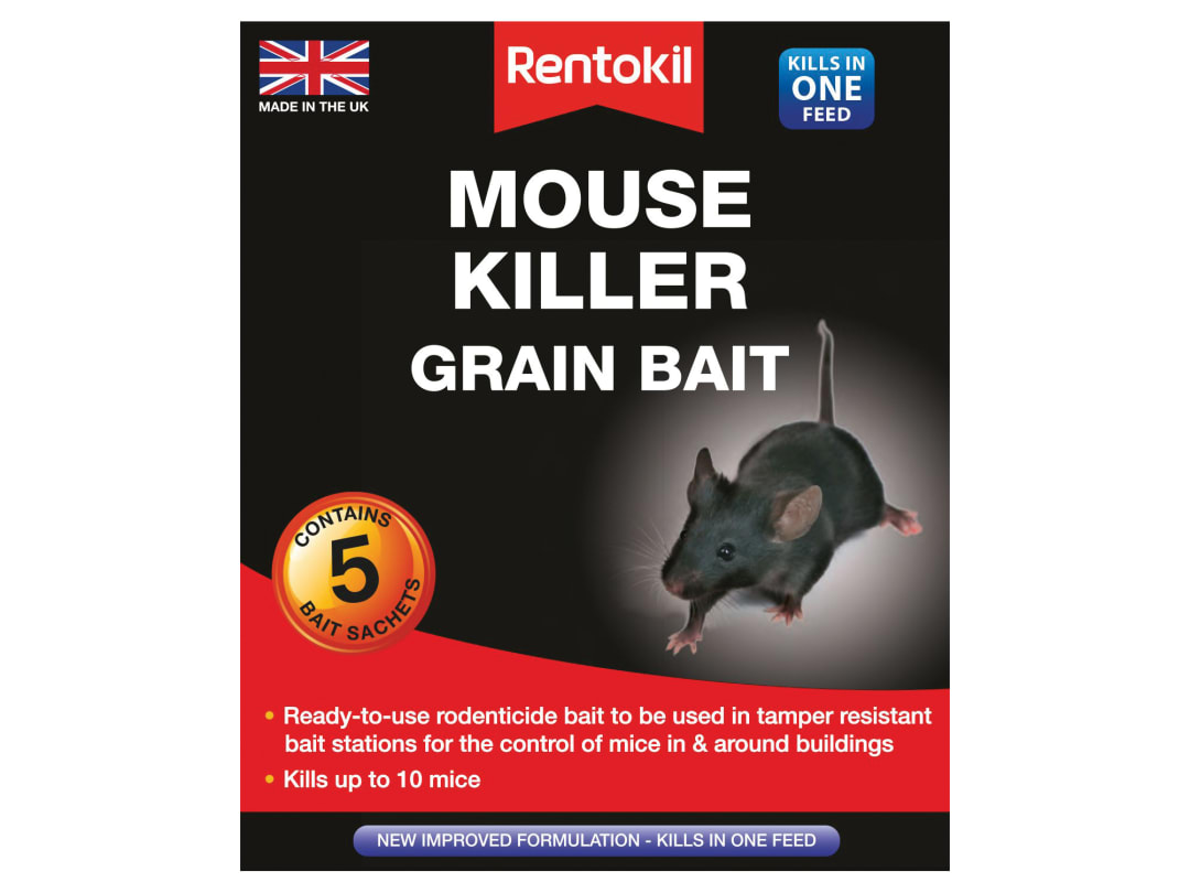 Rentokil Mouse Killer Grain x 5 PSM21 PSM21