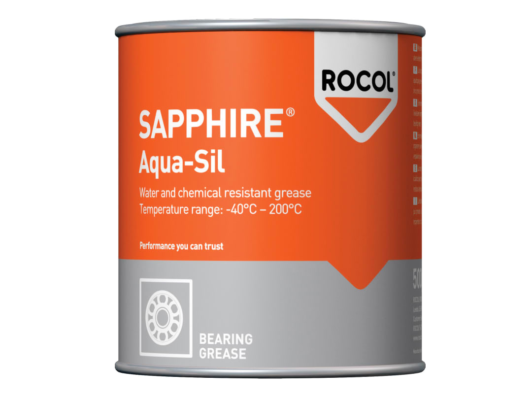 ROCOL SAPPHIRE® Aqua-Sil Bearing Grease Tin 500g 12253