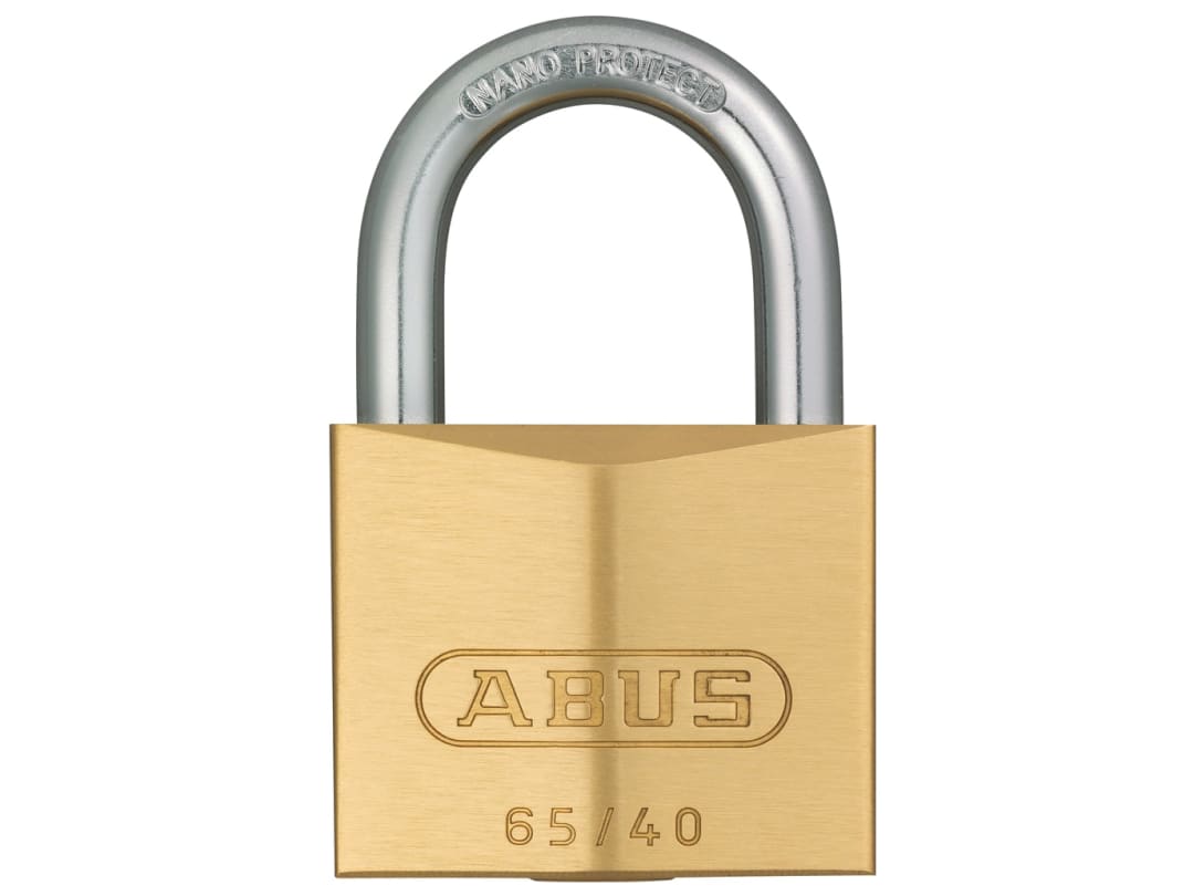 ABUS Mechanical 65/40mm Brass Padlock 10002337-01