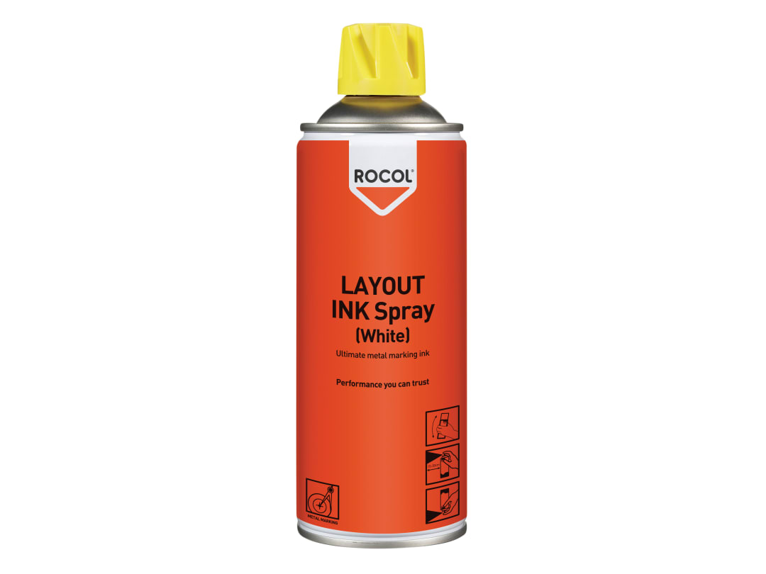 ROCOL LAYOUT INK Spray White 400ml 57025