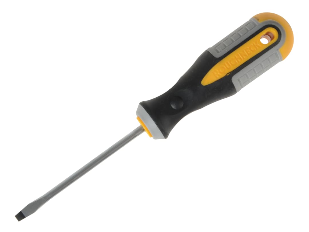 Roughneck Screwdriver Slotted Flared 4.0 x 75mm 22-113
