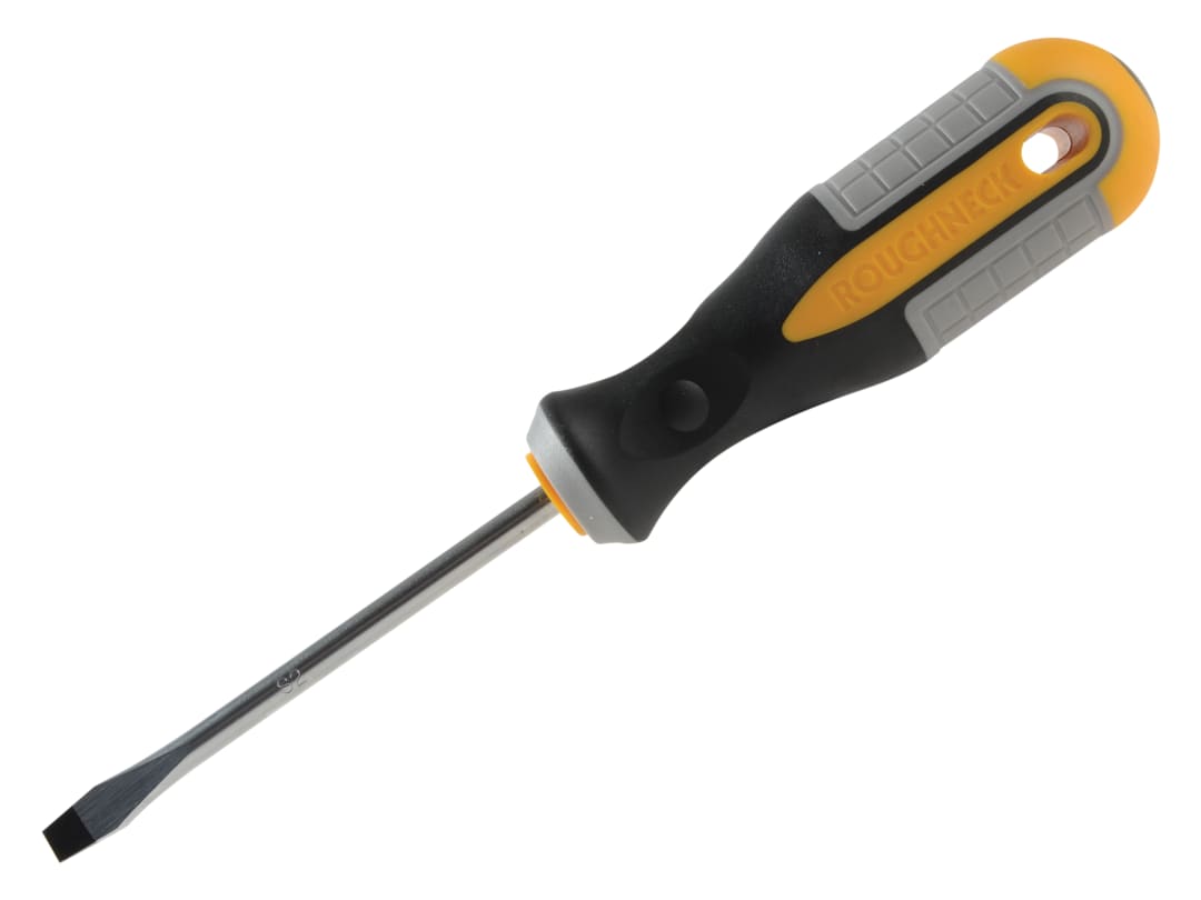Roughneck Screwdriver Slotted Flared 6.0 x 100mm 22-114