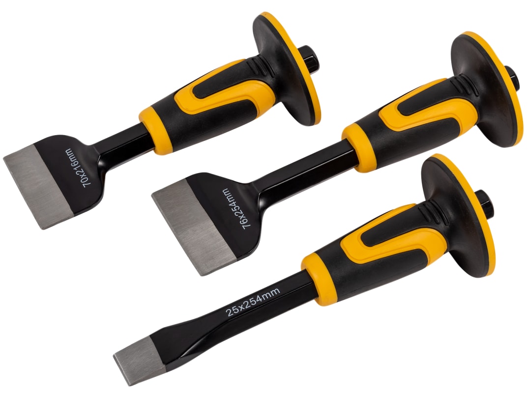 Roughneck Bolster & Chisel Set, 3 Piece 31-970
