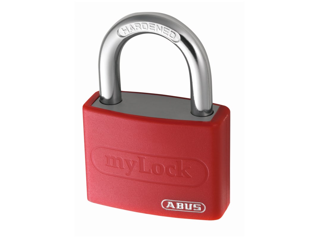 ABUS Mechanical T65AL/40mm My Lock Aluminium Padlock Red 10050012-01