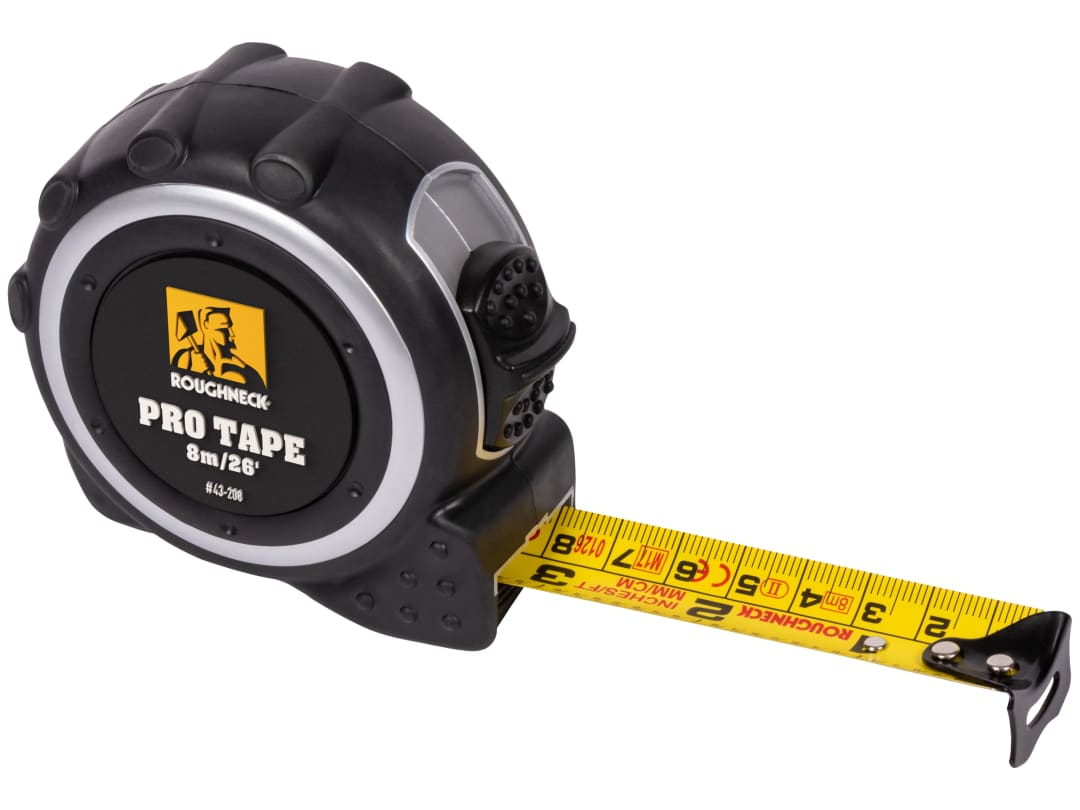 Roughneck E-Z Read® Pro Tape Measure 8m (26ft) (Width 25mm) 43-208