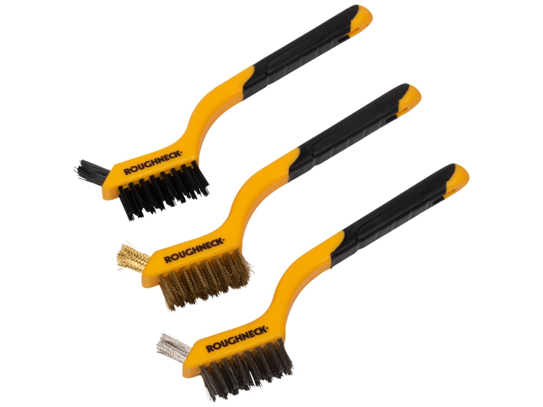 Roughneck Ultra Slim Wire Brush Set, 3 Piece 52-005