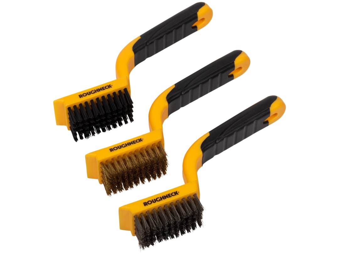 Roughneck Wide Wire Brush Set, 3 Piece 52-012