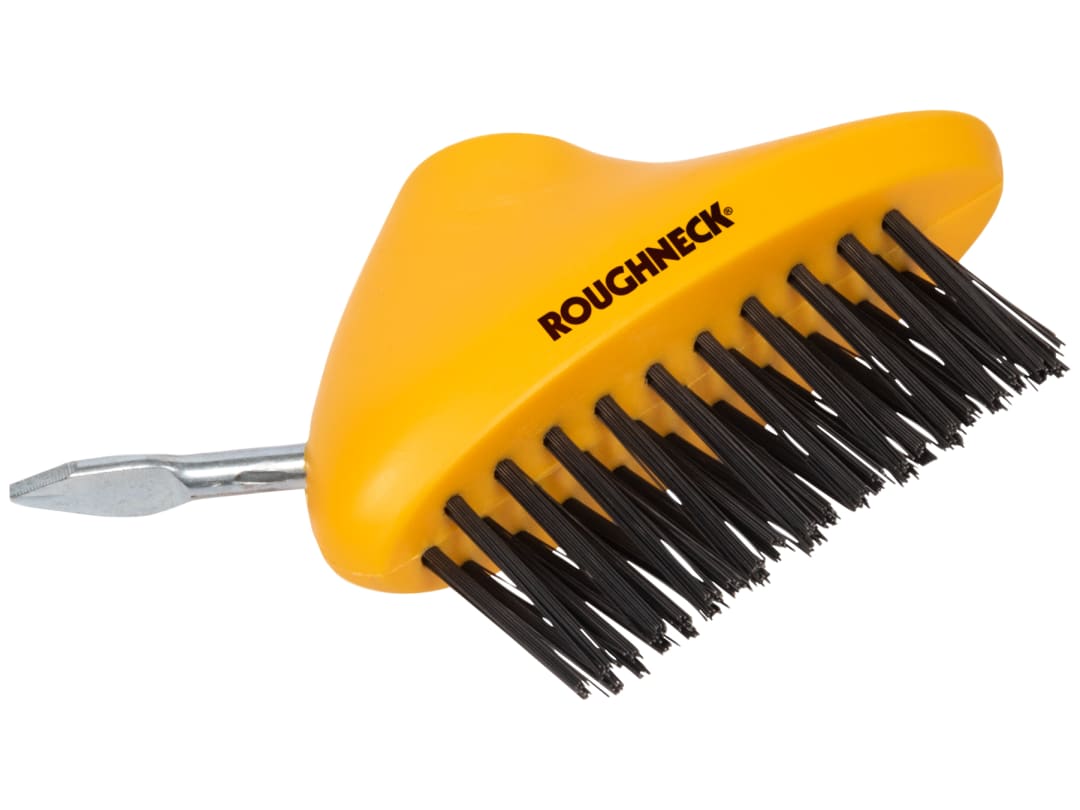 Roughneck Replacement Heavy-Duty Patio Brush Head 133mm (5.1/4in) 52-070