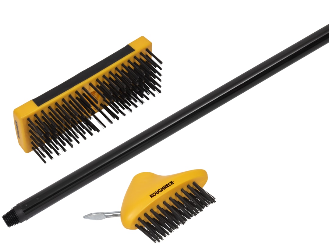 Roughneck Patio & Decking Brush Set, 3 Piece 52-090