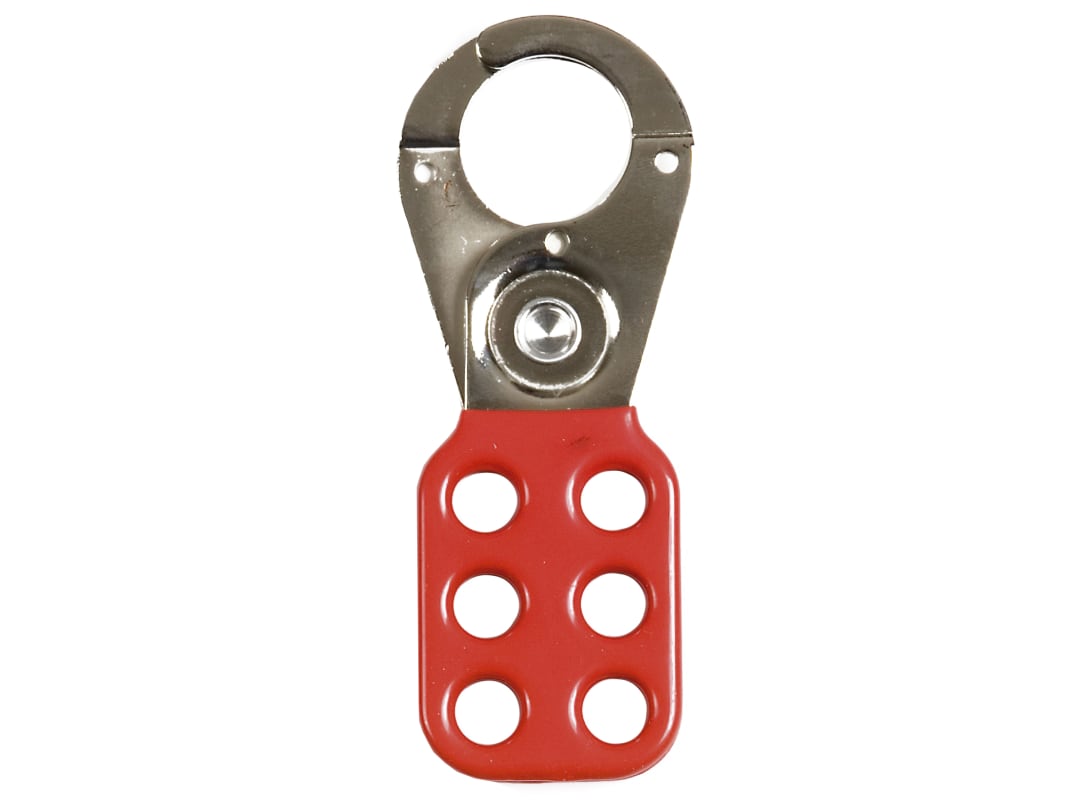 ABUS Mechanical 701 Lockout Hasp 25mm (1in) Red 10035766-01