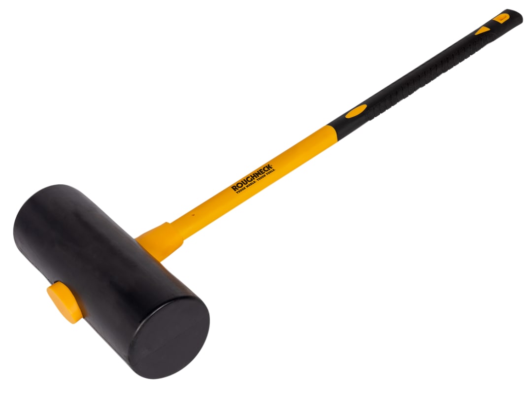 Roughneck Rubber Paving Maul Fibreglass Handle 6kg (13.1/4 lb) 64-780