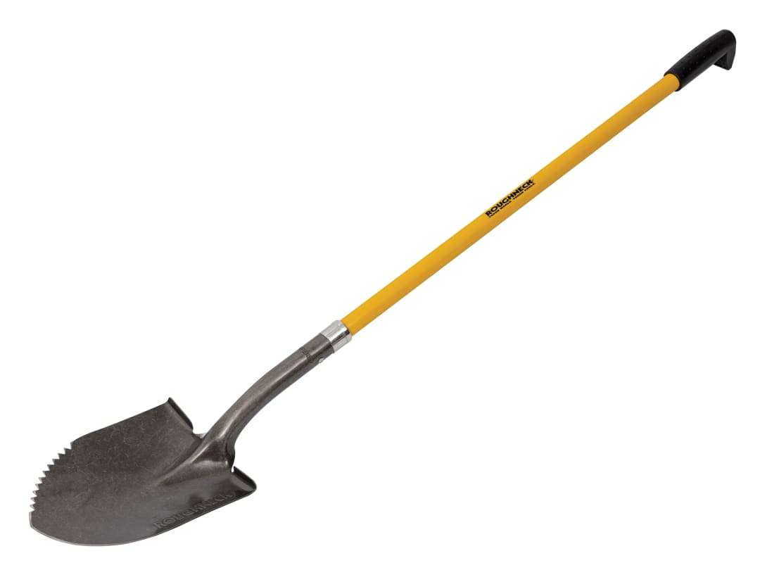 Roughneck Long Handled Sharp-Edge Shovel - Round 1460mm (57.1/2in) 68-044