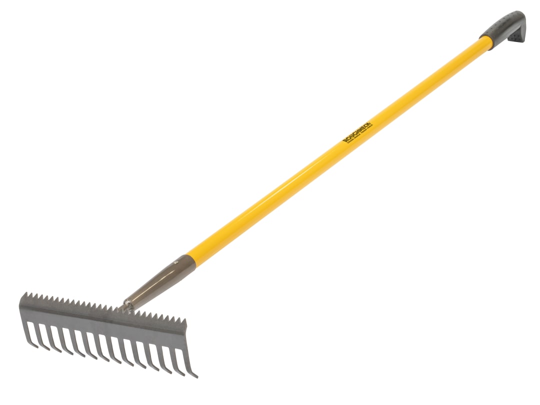 Roughneck Sharp-Edge Soil Rake 68-302
