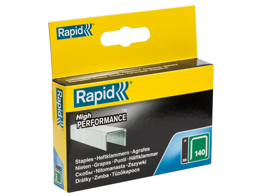 Rapid 140/8 8mm Galvanised Staples (Box 2000) 11908131