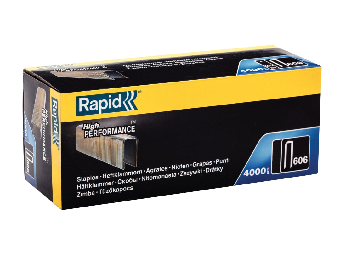 Rapid 606/25B4 25mm Staples (Narrow Box 4000) 11737302