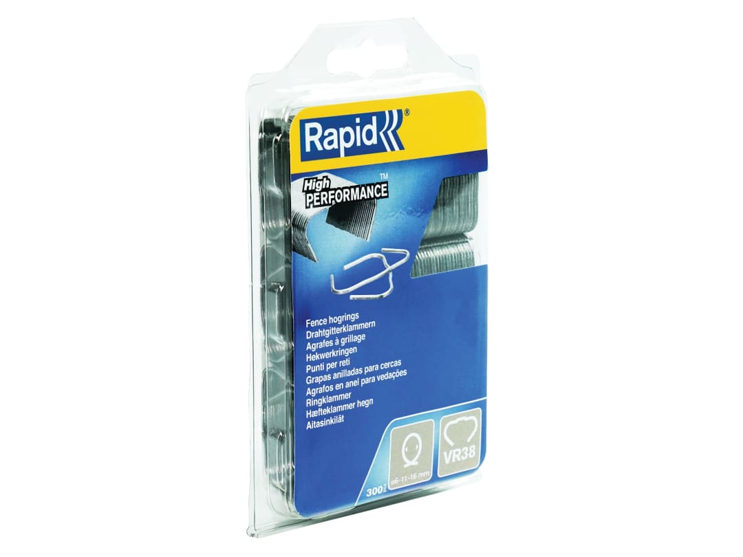 Rapid VR38 Light Hog Rings Pack 300 40109236