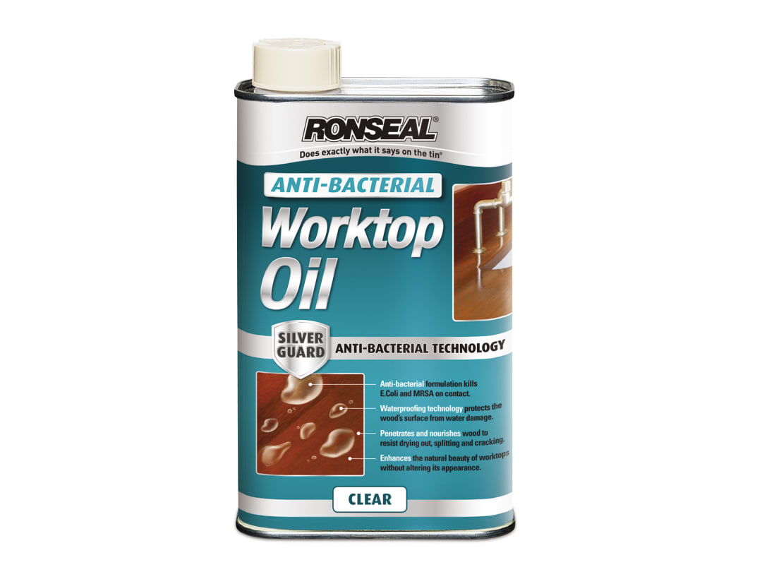 Ronseal Anti-Bacterial Worktop Oil 500ml 36223