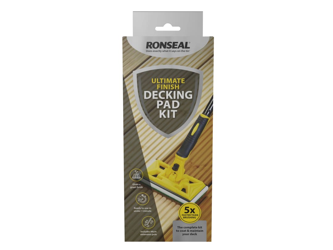 Ronseal Ultimate Finish Decking Pad Kit 39128