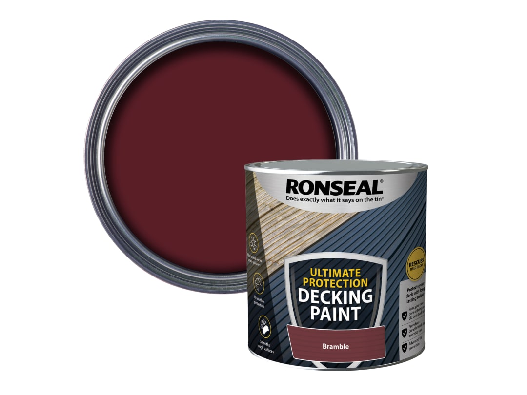 Ronseal Ultimate Protection Decking Paint Bramble 2.5 litre 39142
