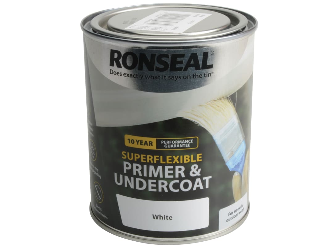 Ronseal Super Flex Primer + Undercoat White 750ml 36466