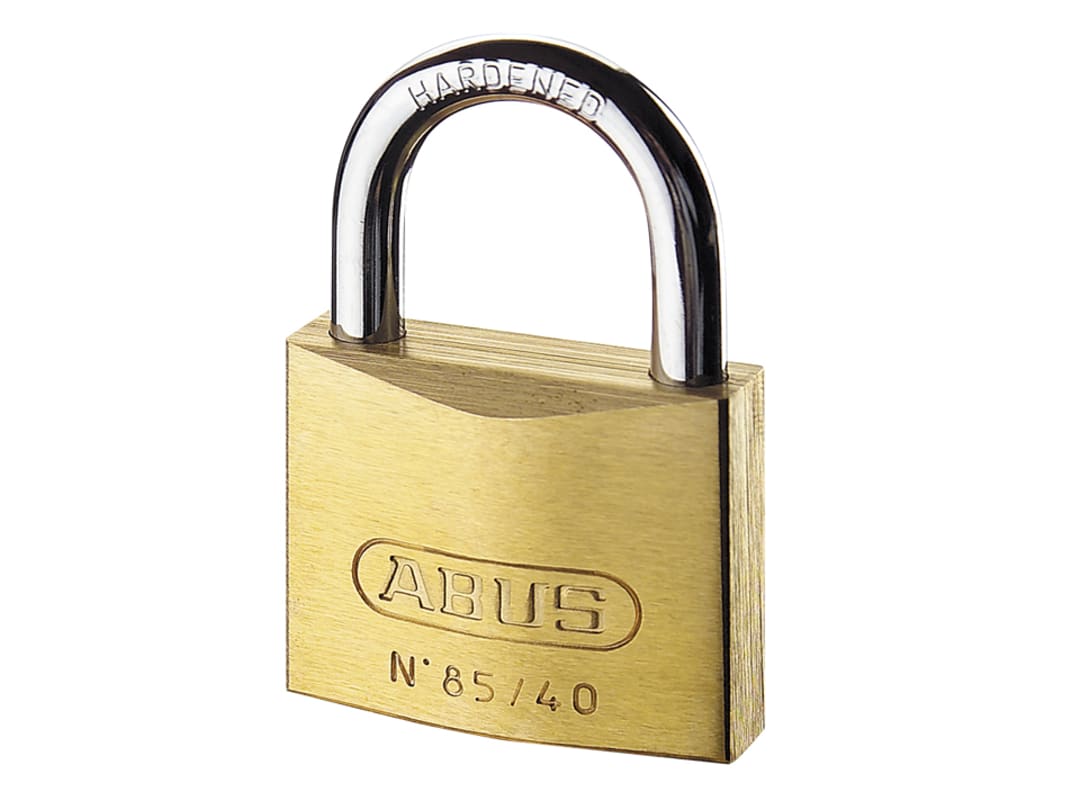 ABUS Mechanical 85/60mm Brass Padlock Carded 10080632-01