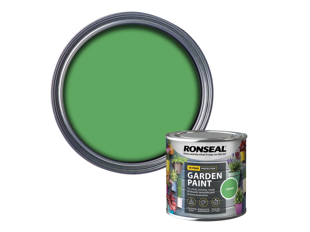 Ronseal Garden Paint Clover 250ml 37598