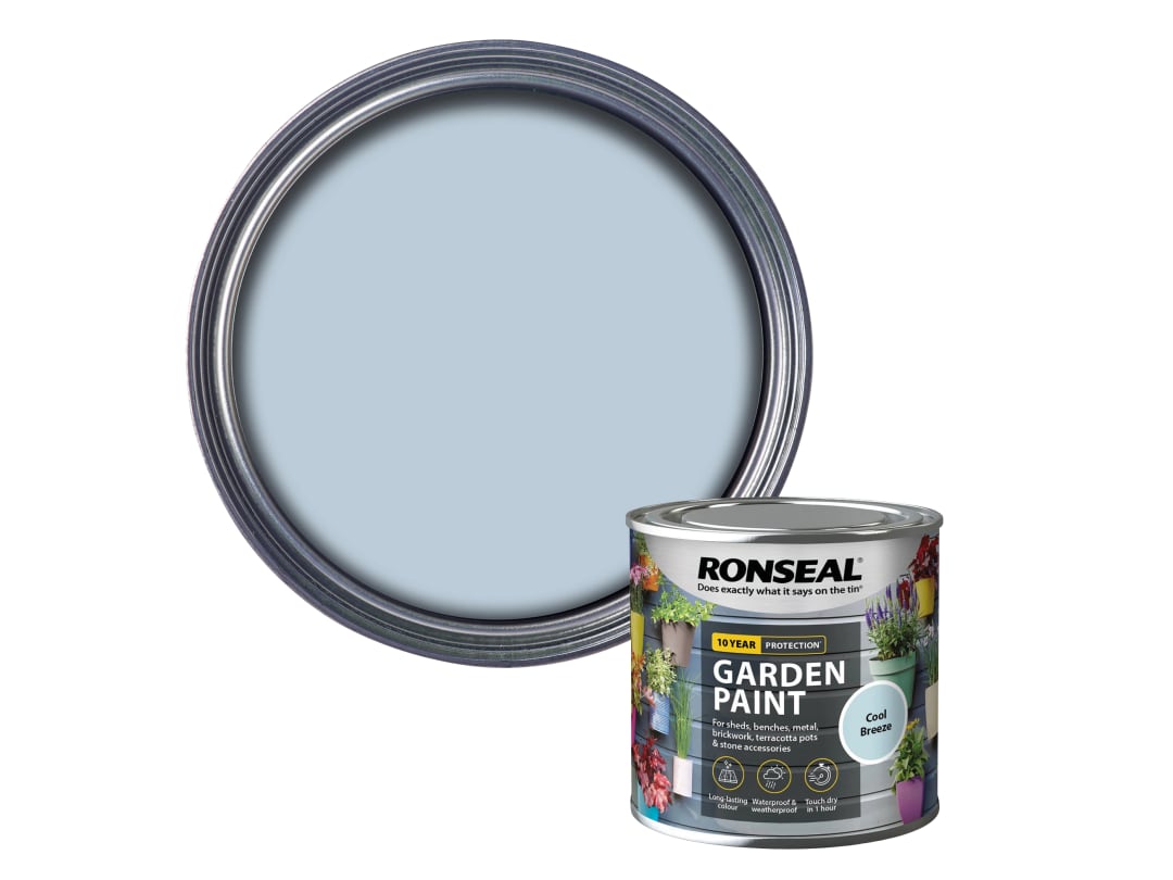 Ronseal Garden Paint Cool Breeze 250ml 37374