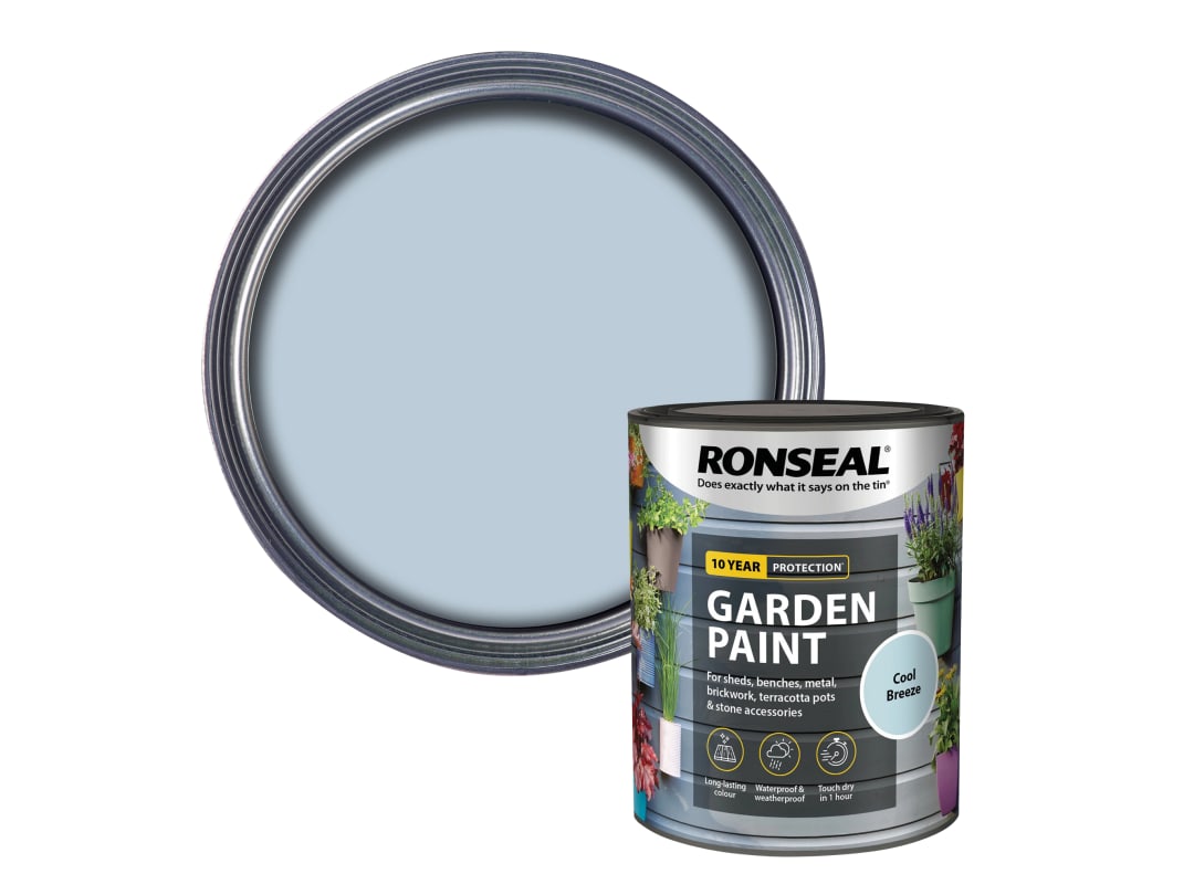 Ronseal Garden Paint Cool Breeze 750ml 37398