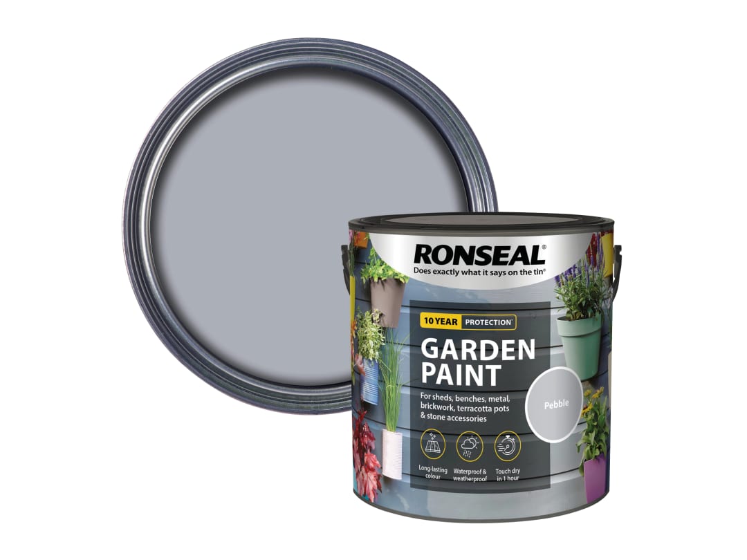 Ronseal Garden Paint Pebble 2.5L 38510
