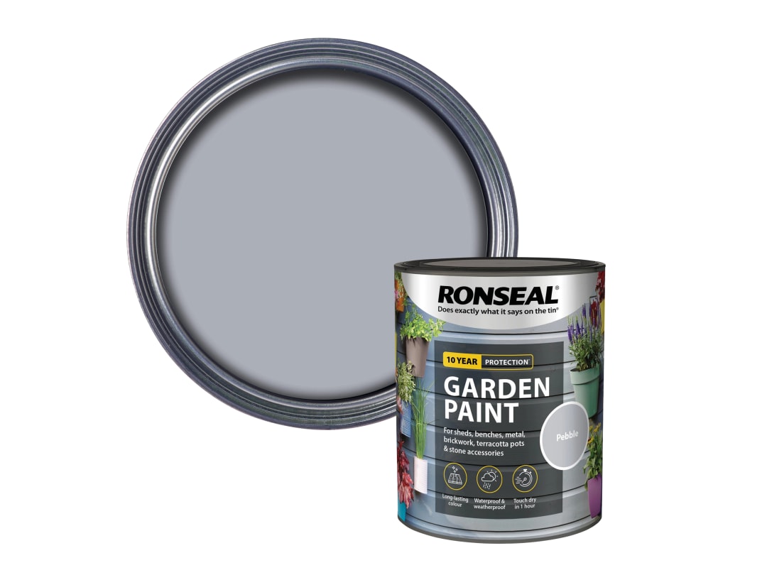 Ronseal Garden Paint Pebble 750ml 38265