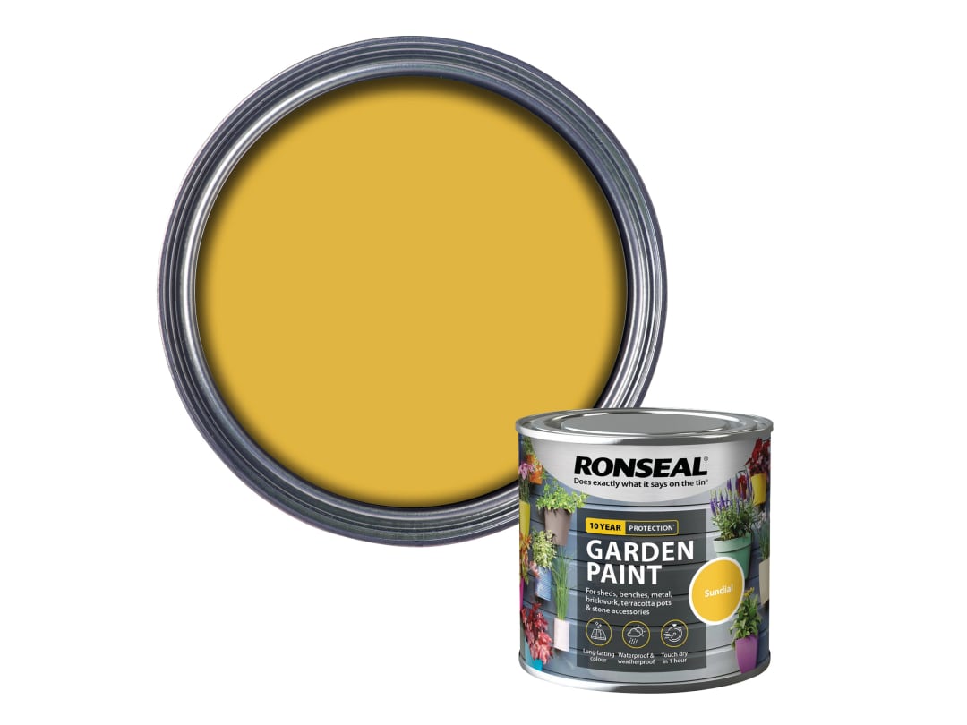 Ronseal Garden Paint Sundial 250ml 37390