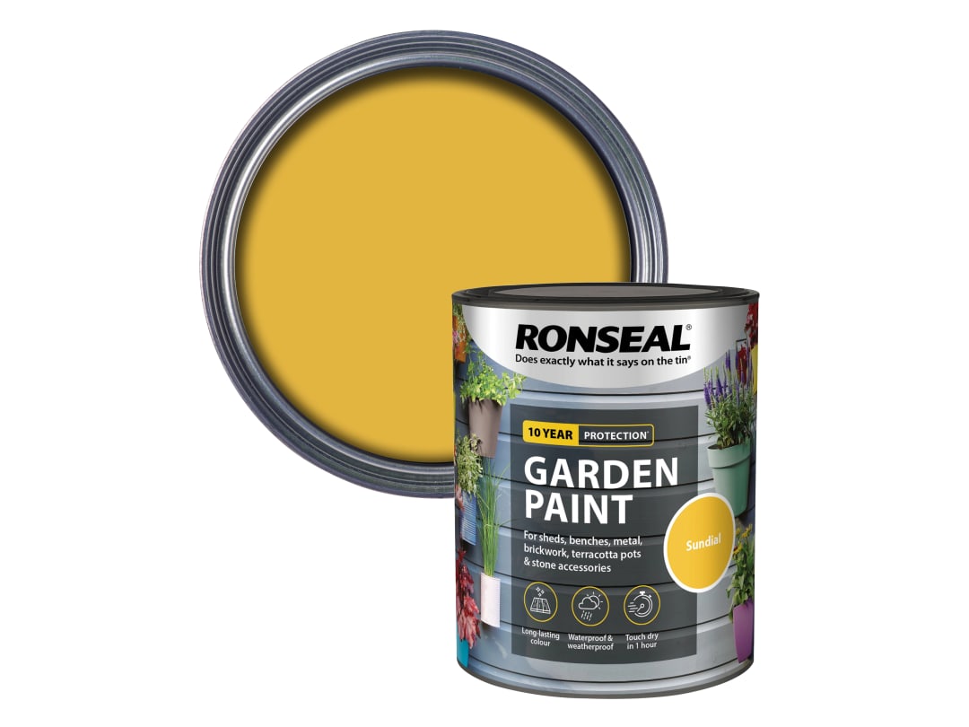 Ronseal Garden Paint Sundial 750ml 37414