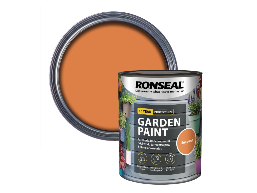 Ronseal Garden Paint Sunburst 750ml 37609