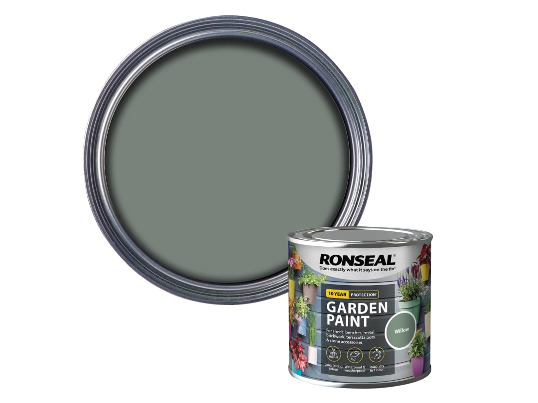 Ronseal Garden Paint Willow 250ml 37372