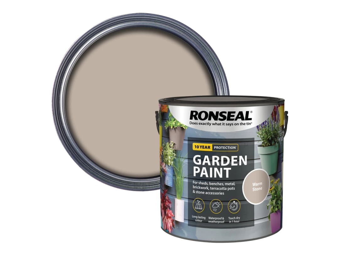 Ronseal Garden Paint Warm Stone 2.5L 38515