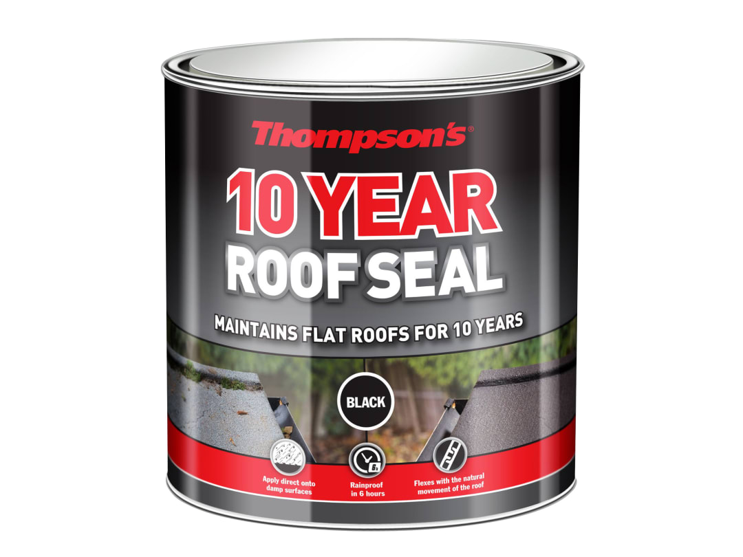 Ronseal Thompson's 10 Year Roof Seal Black 4 litre 30146