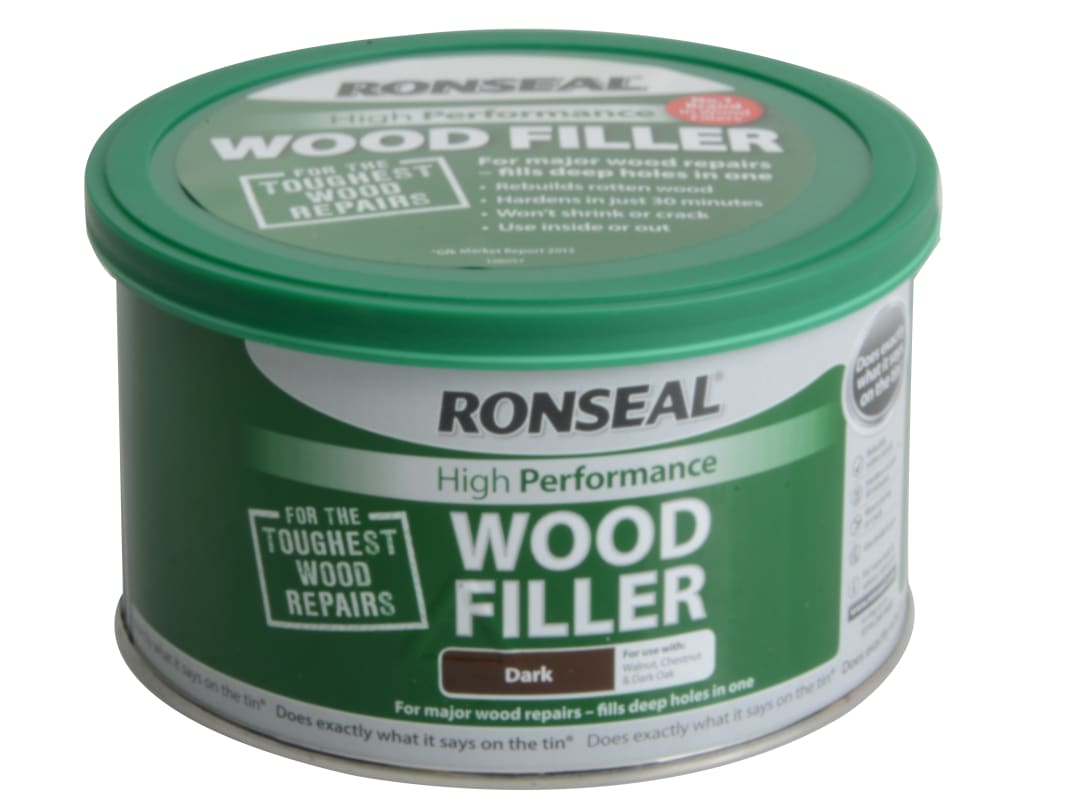 Ronseal High Performance Wood Filler Dark 275g 36383