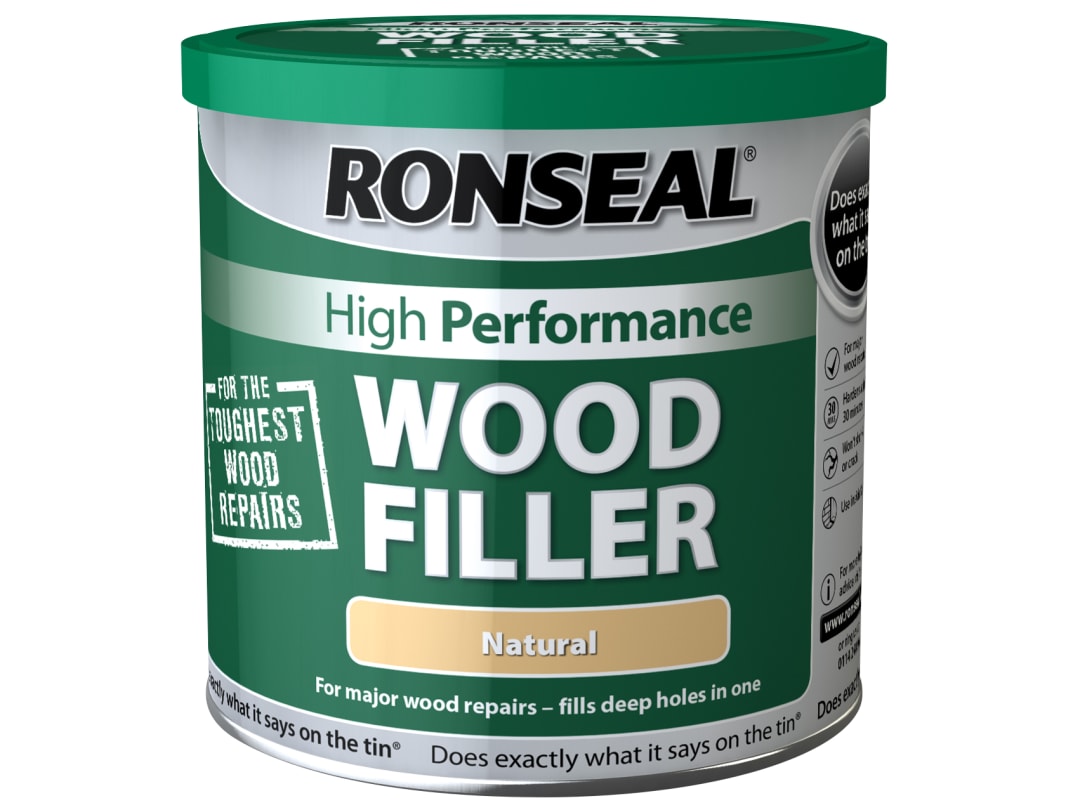 Ronseal High Performance Wood Filler Dark 550g 36384