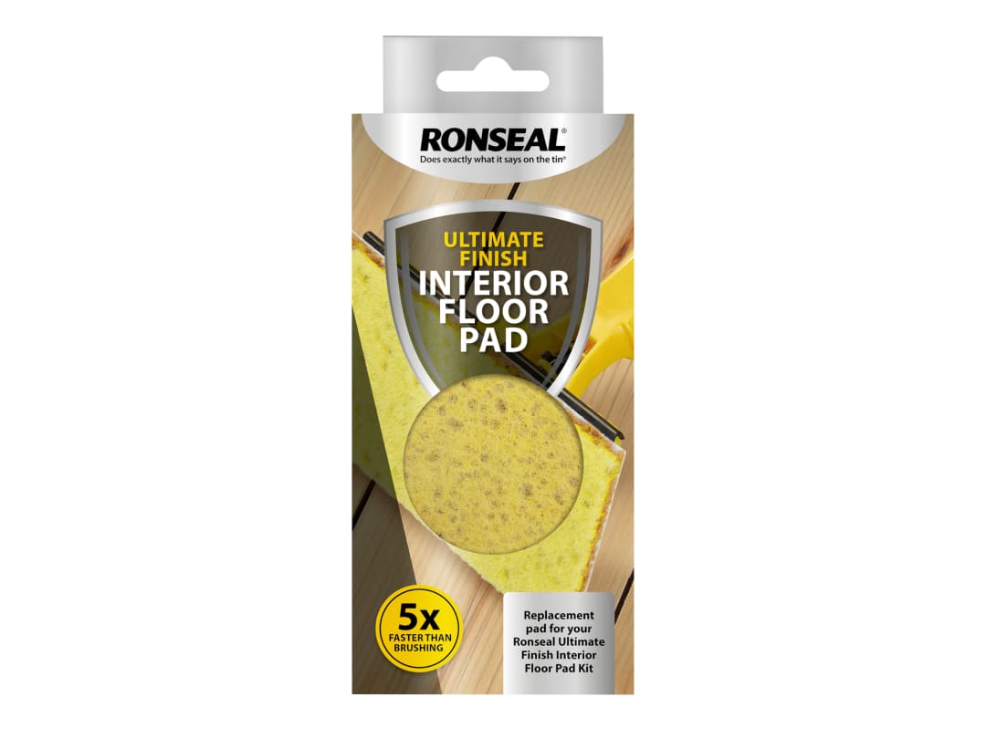 Ronseal Ultimate Finish Interior Floor Pad Refill Kit 39496