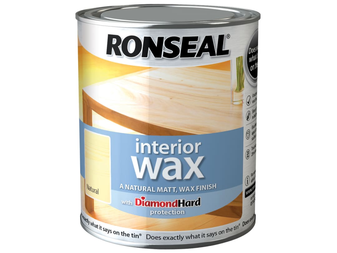 Ronseal Interior Wax Natural 750ml 36879