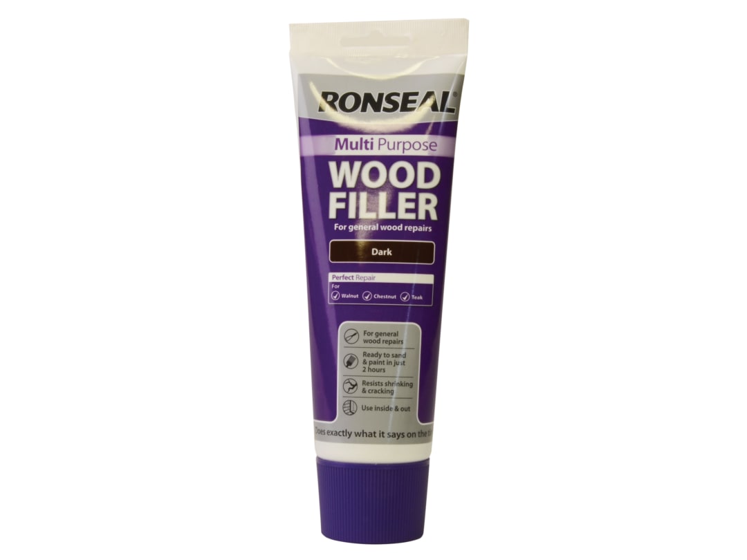 Ronseal Multi Purpose Wood Filler Tube Dark 325g 34743