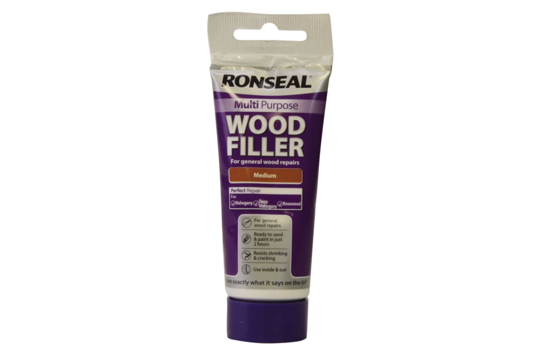 Ronseal Multi Purpose Wood Filler Tube Medium 100g 33637